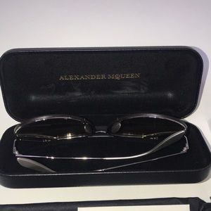 Alexander McQueen 65MM Oversized Crystal Sunglasses